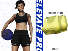 ELEVATE -  AJ BRA YELLOW 