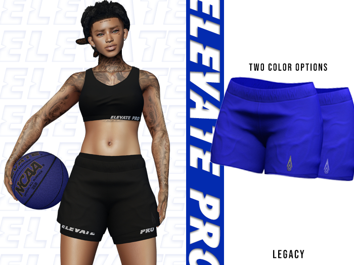 ELEVATE -  AJ SHORTS BLUE 