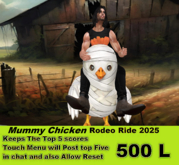 Mummy Chicken Rodeo Ride 2025