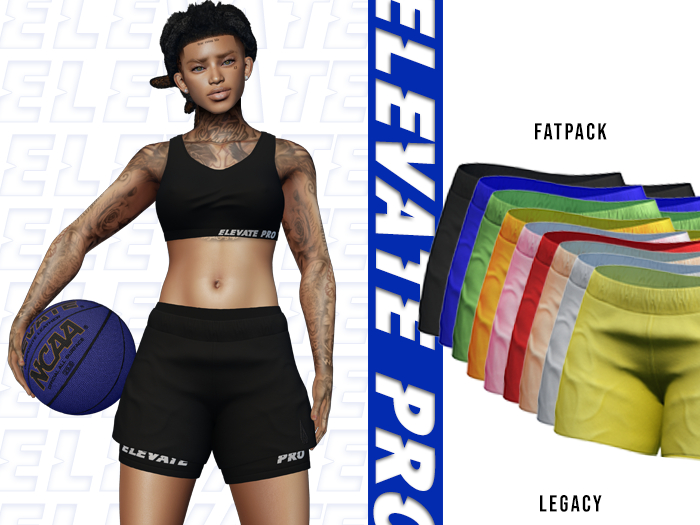 ELEVATE -  LORI SHORTS FTPCK