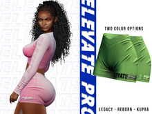 ELEVATE -  LORI SHORTS GREEN 