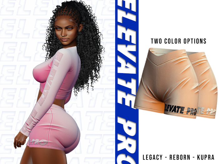 ELEVATE -  LORI SHORTS NUDE 