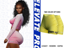 ELEVATE -  LORI SHORTS YELLOW 