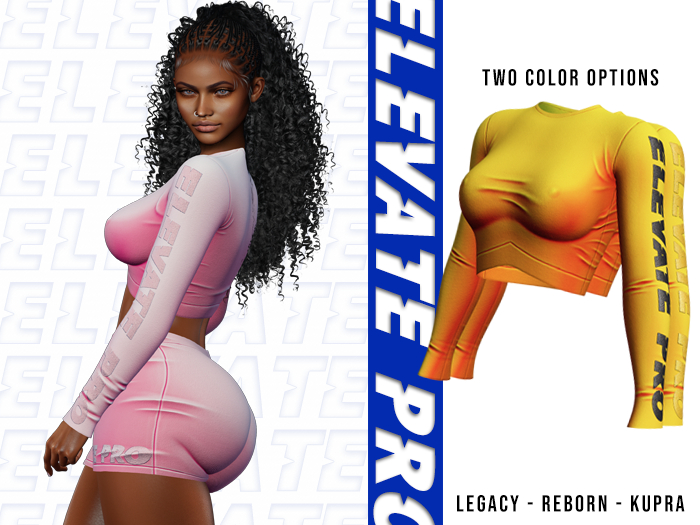 ELEVATE -  LORI TOP ORANGE 