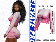 ELEVATE -  LORI TOP PINK 