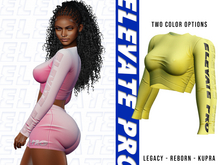 ELEVATE -  LORI TOP YELLOW 