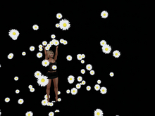 Daisy flower poofer