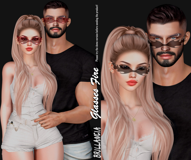 *BRILLANCIA- GLASSES /unisex /DELUXE PACK/