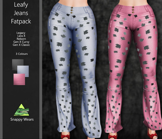 Snappy - Leafy Jeans Pack