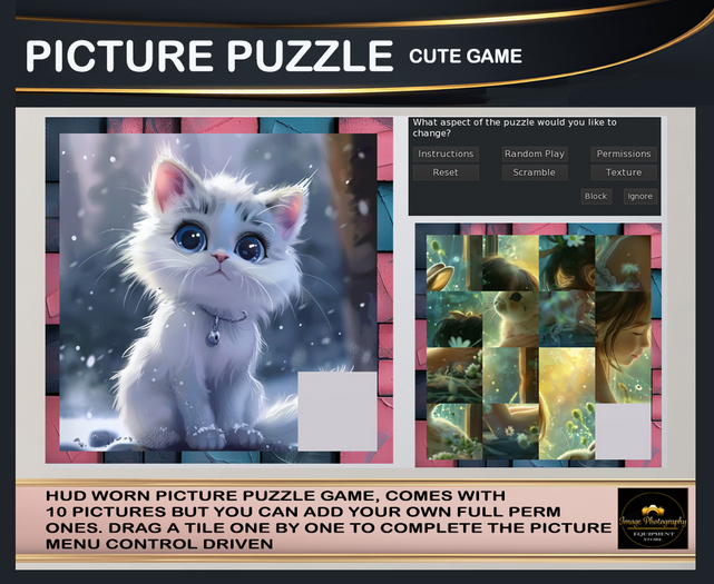 CUTE PUZZLE PICTURE GAME