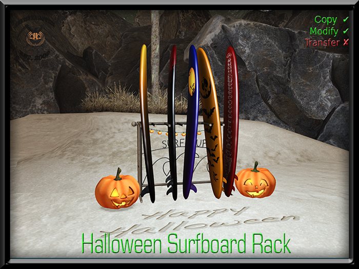 HALLOWEEN SURFBOARD RACK