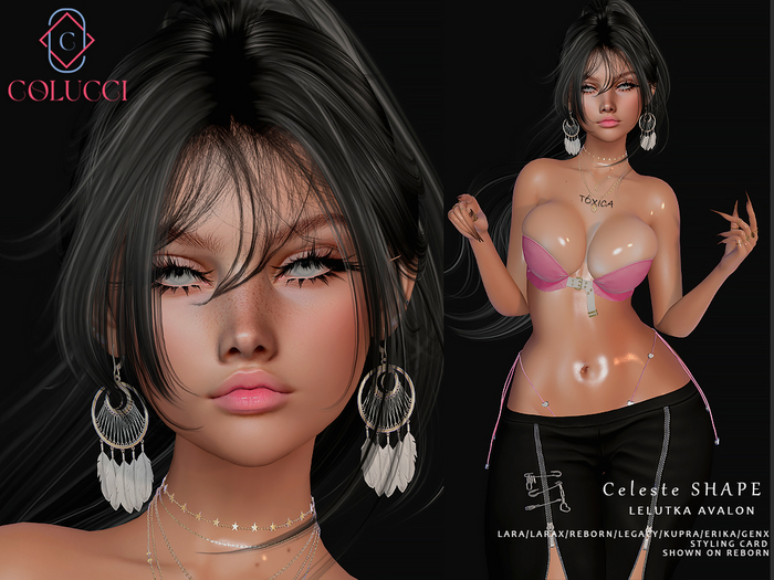 Celeste Shape Lelutka Avalon