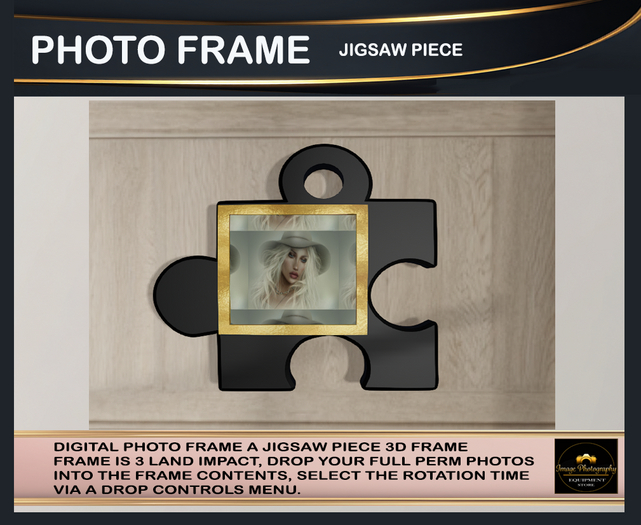 IMAGE PHOTOGRAPHY- JIGSAW PHOTO FRAME