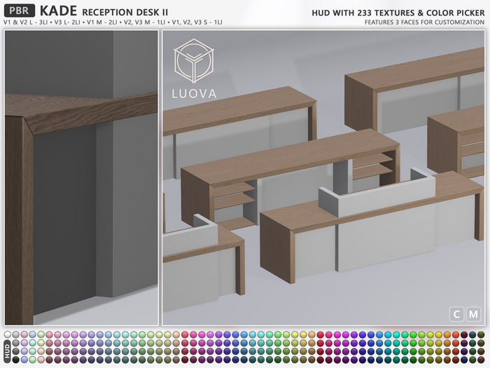Luova // Kade II // Reception Desk