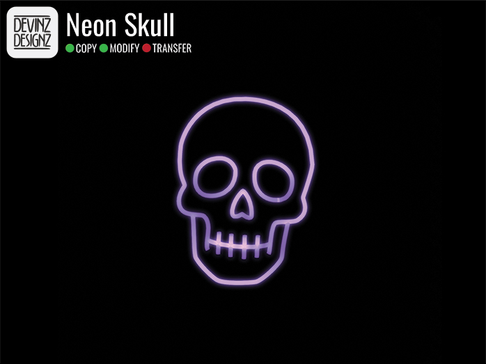 Neon - Skull