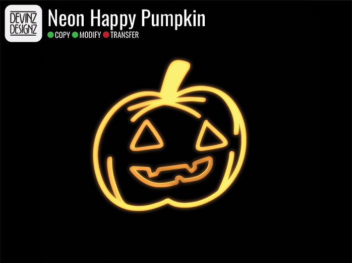 Neon - Happy Pumpkin