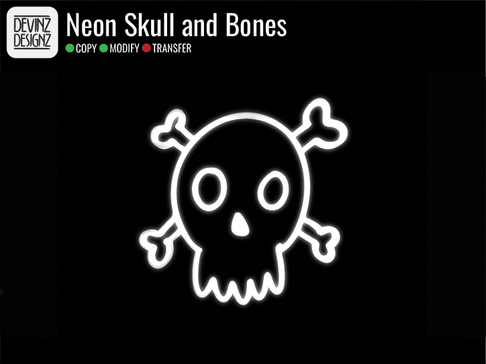 Neon - Skull and Bones