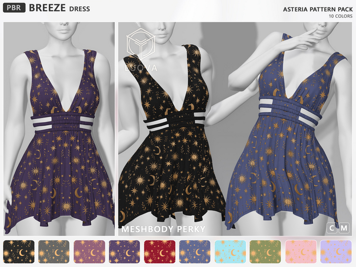 Luova // Breeze // Asteria Dress // MeshBody Legacy Perky