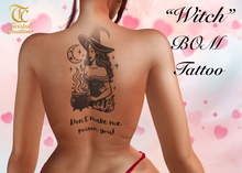 TC - Witch Back BOM Unisex Tattoo