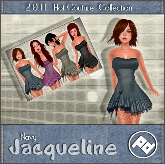 ::Poised:: Jacquline dress Navy