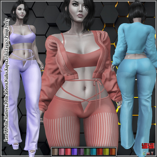 [SS] Paulette Outfit Pack 1 DEMO [ 11 mesh size ]