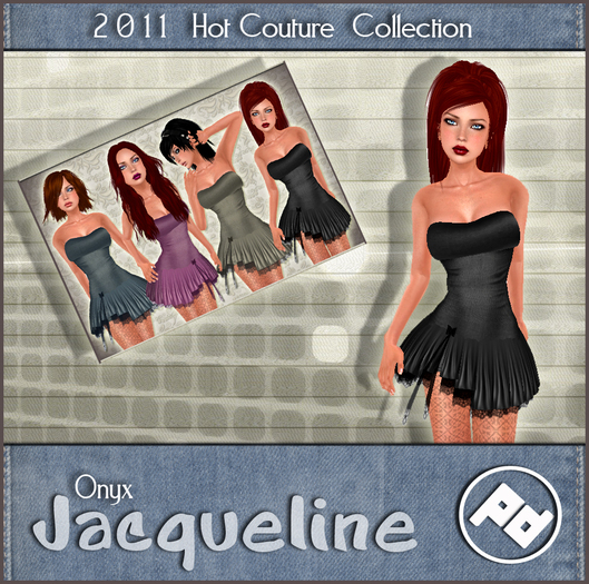 ::Poised:: Jacquline dress Onyx