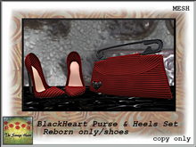 TSH BlackHeart Purse & Heels Reborn
