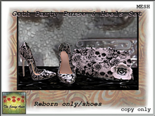 TSH Goth Party Purse & Heels