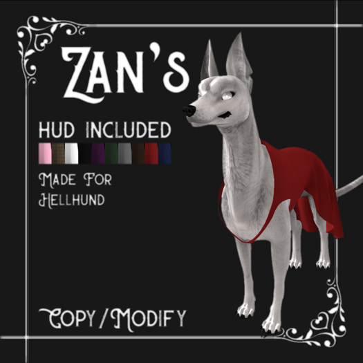 Zan's Hellhund dress (solid colors)