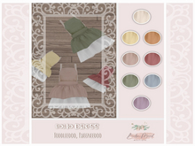 - B.M - Boho Dress - Lemon