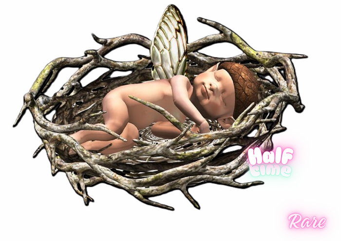 2. *HEXtraordinary* Sleeping Nesting Sprite - RARE