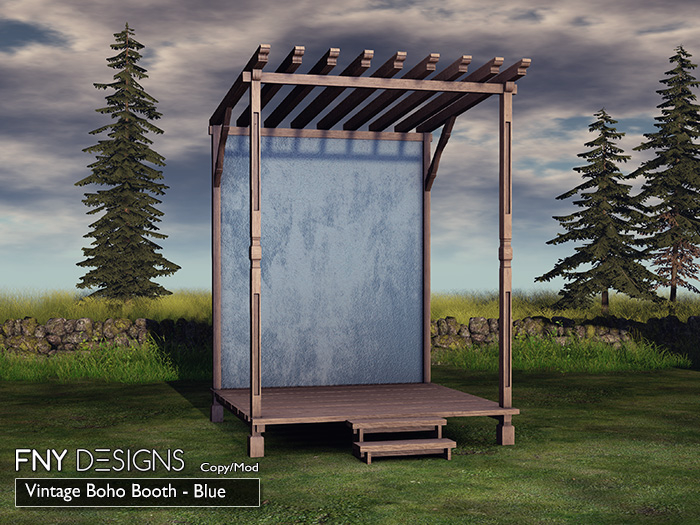:FNY: Designs - Boho Booth Regular BLUE