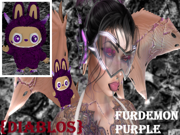 {DIABLOS} FurDemon  Purple