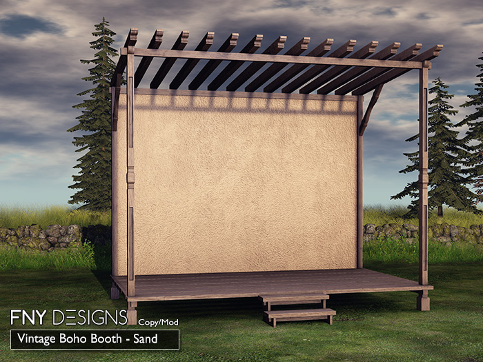 :FNY: Designs - Boho Booth Large SAND