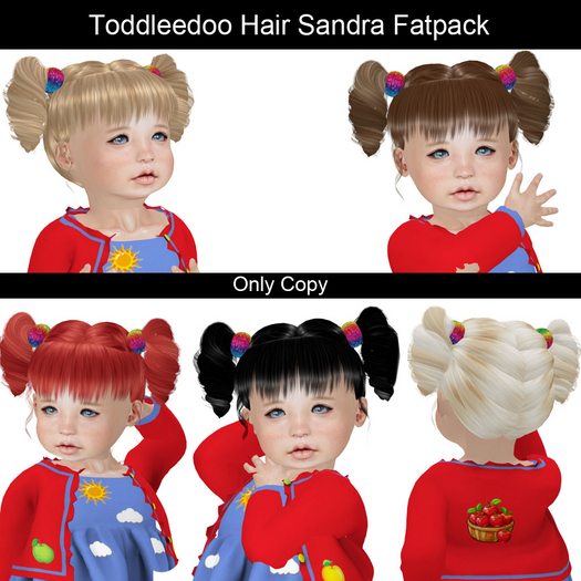 Toddleedoo Hair Sandra Fatpack