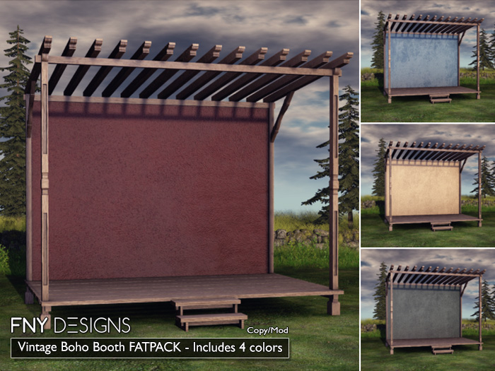 :FNY: Delivery - Boho Booth Large FATPACK