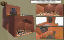Two-Story Desert Build - Balcony, Sit Animations, Hidden Space