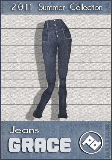 ::Poised:: GRACE Jeans - High Waisted Skinny pants
