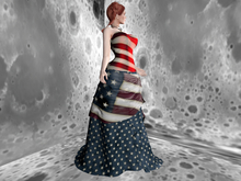 Patriot Flare Skirt and Shawl Set SLink