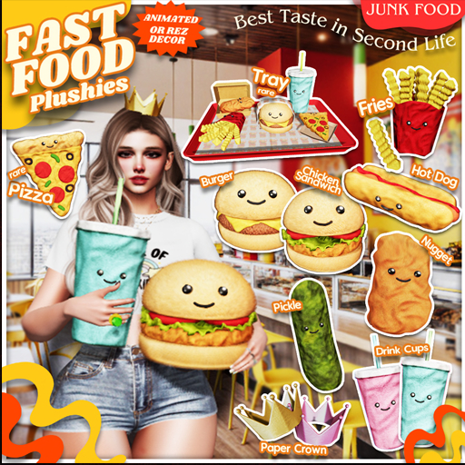 3- Junk Food - Fries Plushie
