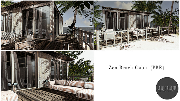 Scarlet Creative Zen Beach Cabin (PBR)