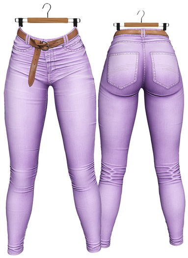 RIOT / April Jeans - Pastel Purple