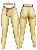 RIOT / April Jeans - Pastel Yellow