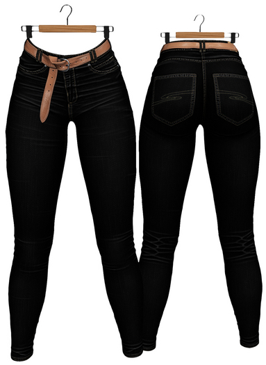 RIOT / April Jeans - Black