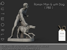 .::QUTWORLDT Roman Man & with Dog_PBR::.FP