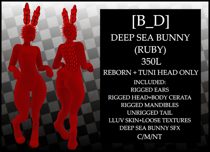 [B_D] DEEP SEA BUNNY (RUBY)