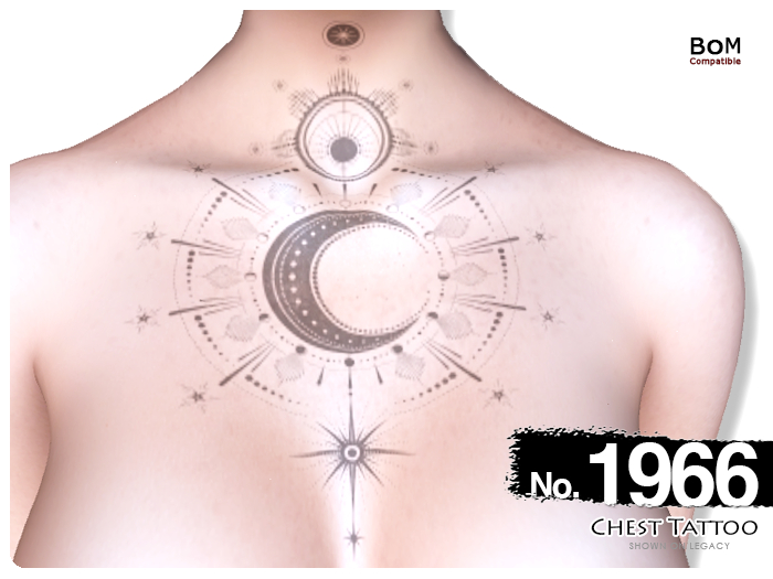 (Chest Tattoo) No.1966