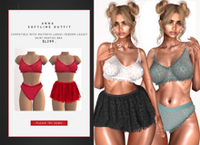 ANNA 'Softline Outfit'Red