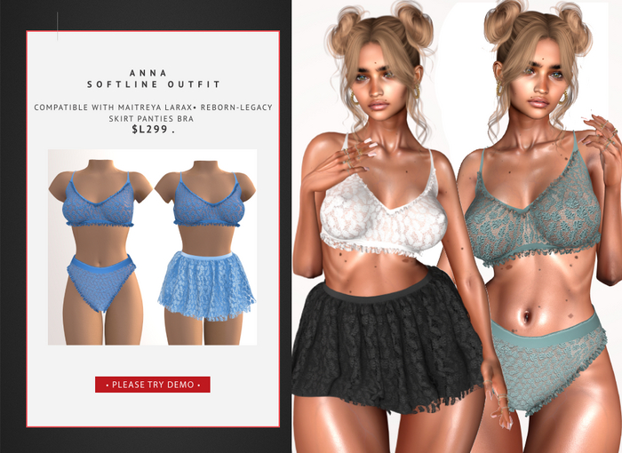 ANNA 'Softline Outfit'Blue