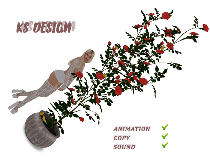 KS Design: Climbing roses and canaries (anim\sound) #4